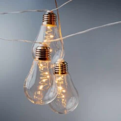 LED-Lichterkette 10 Lichter Mit USB-Batteriefach BULB LIGHTS In Transparent 18 LED-Lichterkette 10 Lichter Mit USB-Batteriefach BULB LIGHTS In Transparent -Butlers butlers led lichterkette 10 lichter mit usb batteriefach bulb lights in transparent 4