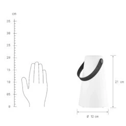 LED-Outdoor Lampe Mit 8-fachem Farbwechsel LIGHT UP In Weiß 10 LED-Outdoor Lampe Mit 8-fachem Farbwechsel LIGHT UP In Weiß -Butlers butlers led outdoor lampe mit 8 fachem farbwechsel light up in weiss 2