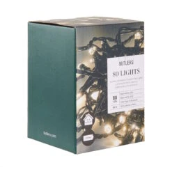 LED Outdoor Lichterkette 80 Lichter 80 LIGHTS In Schwarz -Butlers butlers led outdoor lichterkette 80 lichter 80 lights in schwarz 2