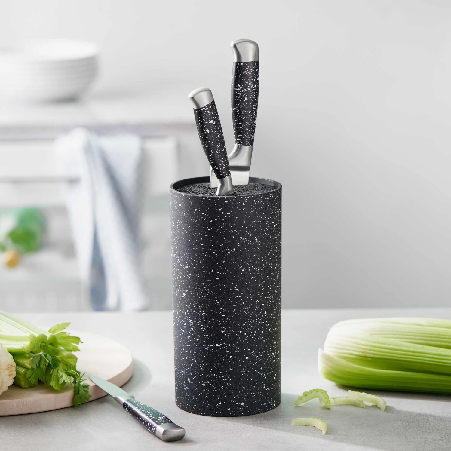 Messerblock BOLERO In Schwarz 5 Messerblock BOLERO In Schwarz – Bild 3