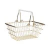 Mini Einkaufskorb B 18 X T 13cm SUPERMARKET In Gold 1 Mini Einkaufskorb B 18 X T 13cm SUPERMARKET In Gold -Butlers butlers mini einkaufskorb b 18 x t 13cm supermarket in gold