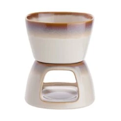 Mini-Fondue Mit 2 Gabeln AU CHOCOLAT In Beige 14 Mini-Fondue Mit 2 Gabeln AU CHOCOLAT In Beige -Butlers butlers mini fondue mit 2 gabeln au chocolat in beige 5