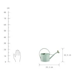 Mini-Gießkanne 1,5l ZINC In Pastellgrün -Butlers butlers mini giesskanne 1 5l zinc in pastellgrun 2
