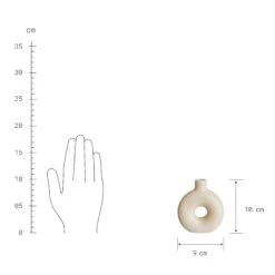 Mini Vase Höhe 10cm LOOPY In Beige 12 Mini Vase Höhe 10cm LOOPY In Beige -Butlers butlers mini vase hohe 10cm loopy in beige 3