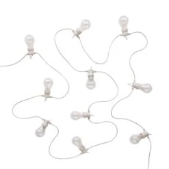 Outdoor-Lichterkette Mit 10 Glühbirnen Und Stecker BULB LIGHTS In Creme -Butlers butlers outdoor lichterkette mit 10 gluhbirnen und stecker bulb lights in creme 1