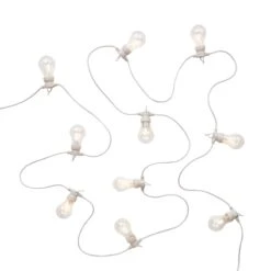 Outdoor-Lichterkette Mit 10 Glühbirnen Und Stecker BULB LIGHTS In Creme -Butlers butlers outdoor lichterkette mit 10 gluhbirnen und stecker bulb lights in creme 2