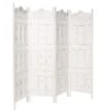 Paravent, Geschnitzt B 180 X H 176cm ESTELLA In Weiß 1 Paravent, Geschnitzt B 180 X H 176cm ESTELLA In Weiß -Butlers butlers paravent geschnitzt b 180 x h 176cm estella in weiss