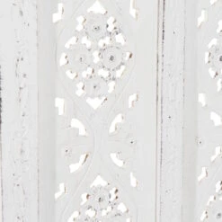 Paravent, Geschnitzt B 180 X H 176cm ESTELLA In Weiß -Butlers butlers paravent geschnitzt b 180 x h 176cm estella in weiss 4