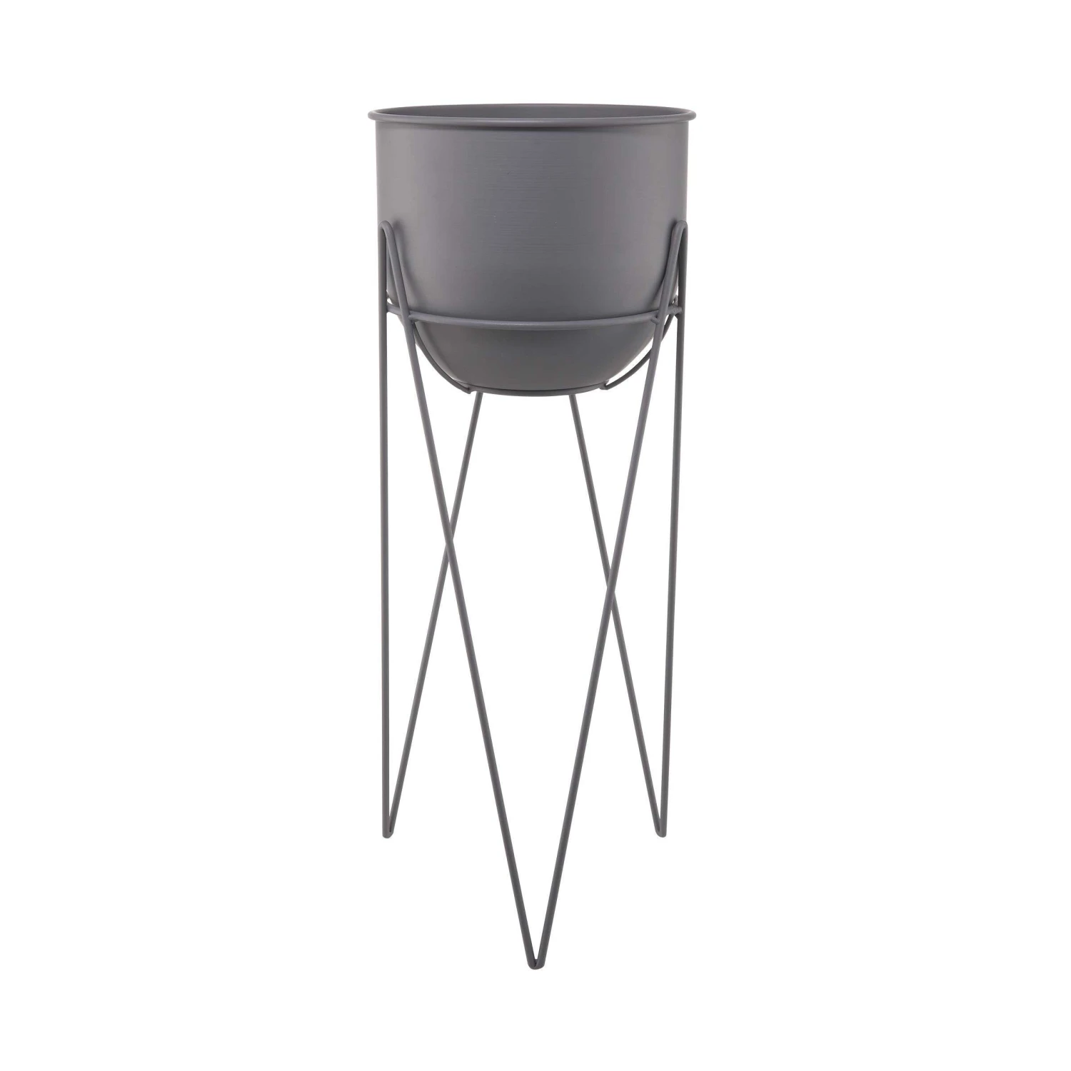 Pflanzentopf Mit Gestell Höhe 56cm PLANTA In Grau 3 Pflanzentopf Mit Gestell Höhe 56cm PLANTA In Grau