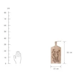 Schneidebrett Blumen L 35 X B 22cm FINE CUT In Braun 10 Schneidebrett Blumen L 35 X B 22cm FINE CUT In Braun -Butlers butlers schneidebrett blumen l 35 x b 22cm fine cut in braun 3