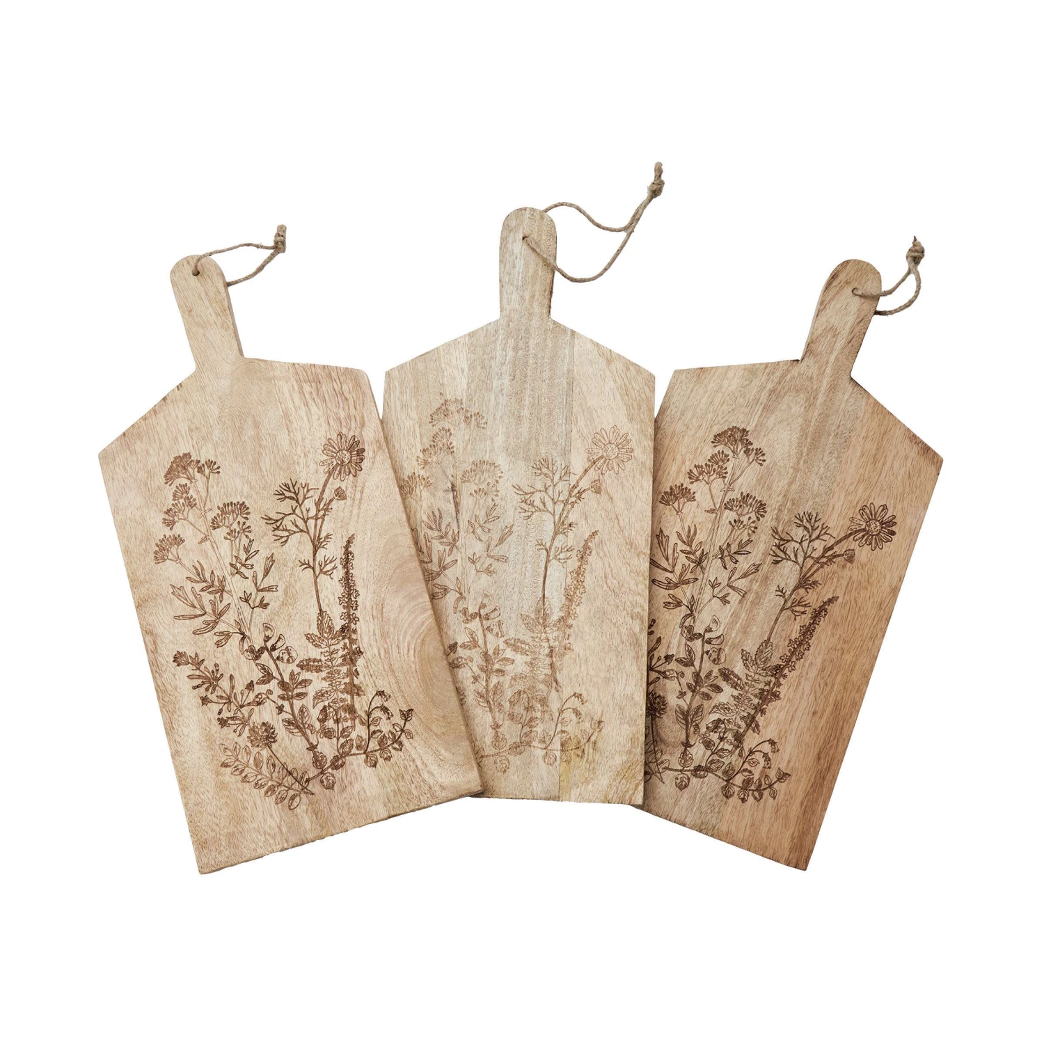 Schneidebrett Blumen L 35 X B 22cm FINE CUT In Braun 7 Schneidebrett Blumen L 35 X B 22cm FINE CUT In Braun – Bild 5