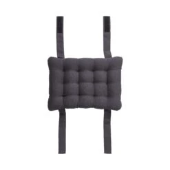 Sitzkissen Mit Klettverschluss L 36 X B 25cm SOLID In Anthrazit 13 Sitzkissen Mit Klettverschluss L 36 X B 25cm SOLID In Anthrazit -Butlers butlers sitzkissen mit klettverschluss l 36 x b 25cm solid in anthrazit 3