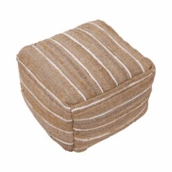 Sitzpouf B 50 X H 35cm ALL NATURE In Natur -Butlers butlers sitzpouf b 50 x h 35cm all nature in natur 2