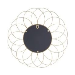 Spiegel Blume Ø42cm FIORE In Gold 7 Spiegel Blume Ø42cm FIORE In Gold -Butlers butlers spiegel blume o42cm fiore in gold 2