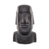 Statue Höhe 46cm MOAI In Grau 2 Statue Höhe 46cm MOAI In Grau -Butlers butlers statue hohe 46cm moai in grau