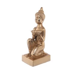 Statue Mit Kerzenteller Höhe 44cm BALI In Gold 13 Statue Mit Kerzenteller Höhe 44cm BALI In Gold -Butlers butlers statue mit kerzenteller hohe 44cm bali in gold 4
