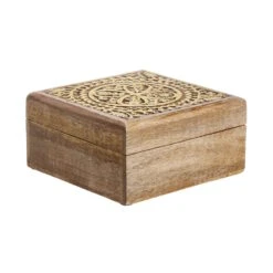 Truhe Mit Schnitzerei L 17 X B 17cm TREASURE In Hellbraun-Gold 11 Truhe Mit Schnitzerei L 17 X B 17cm TREASURE In Hellbraun-Gold -Butlers butlers truhe mit schnitzerei l 17 x b 17cm treasure in hellbraun gold 3