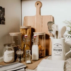 Vorratsglas 2300ml WOODLOCK In Transparent 12 Vorratsglas 2300ml WOODLOCK In Transparent -Butlers butlers vorratsglas 2300ml woodlock in transparent 4