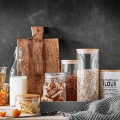 Vorratsglas 2300ml WOODLOCK In Transparent 13 Vorratsglas 2300ml WOODLOCK In Transparent -Butlers butlers vorratsglas 2300ml woodlock in transparent 5