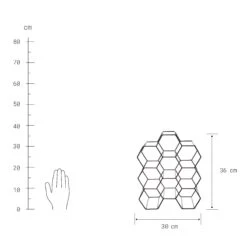 Weinregal Für 9 Flaschen L 36 X H 30cm CUBICLE In Schwarz 11 Weinregal Für 9 Flaschen L 36 X H 30cm CUBICLE In Schwarz -Butlers butlers weinregal fur 9 flaschen l 36 x h 30cm cubicle in schwarz 3
