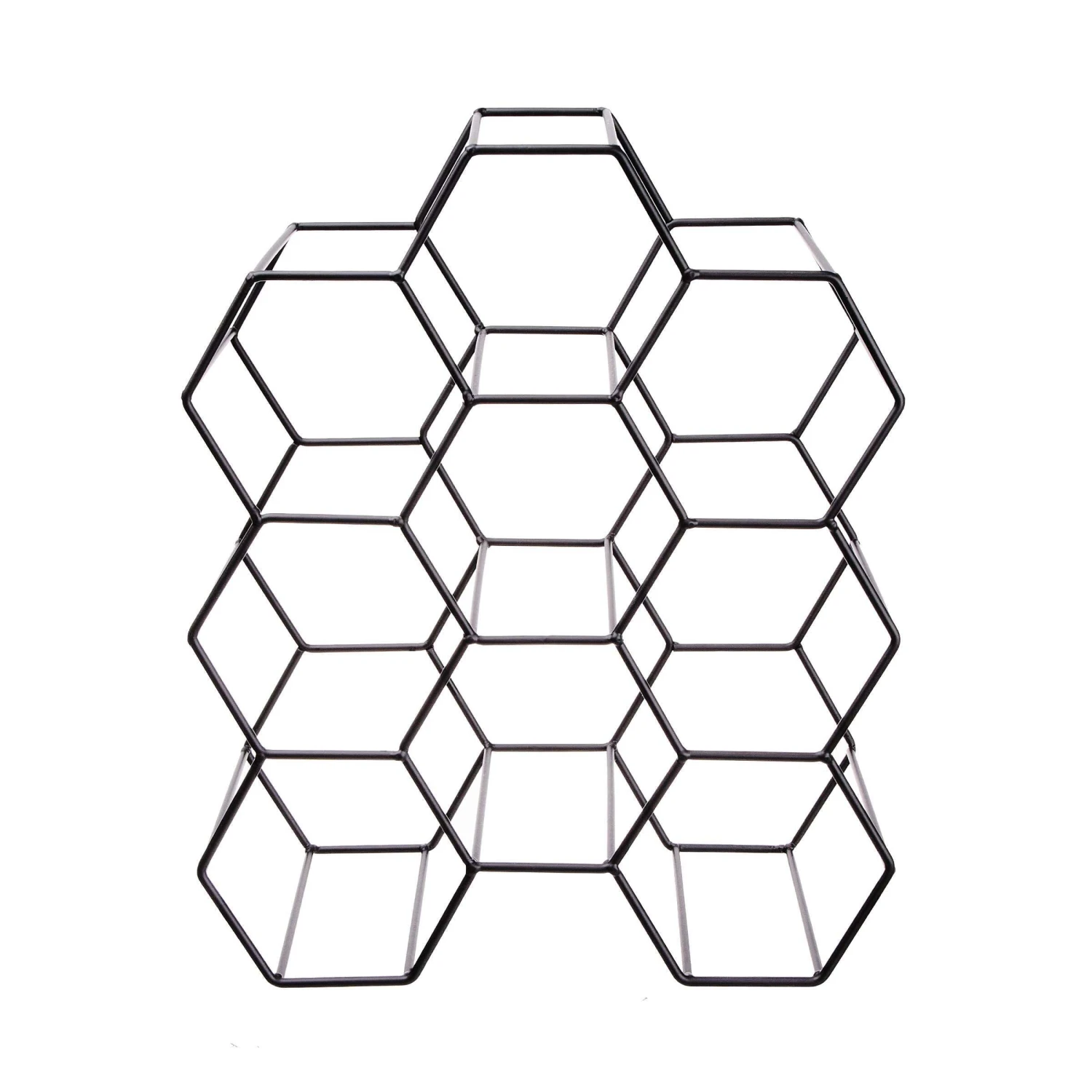 Weinregal Für 9 Flaschen L 36 X H 30cm CUBICLE In Schwarz 7 Weinregal Für 9 Flaschen L 36 X H 30cm CUBICLE In Schwarz – Bild 5