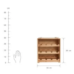 Weinregal VINOTHEK In Natur 14 Weinregal VINOTHEK In Natur -Butlers butlers weinregal vinothek in natur 3
