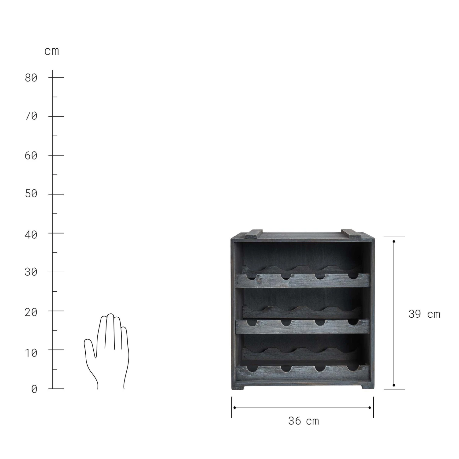 Weinregal VINOTHEK In Taupe 6 Weinregal VINOTHEK In Taupe – Bild 4